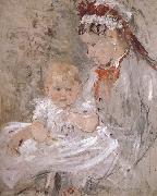 Berthe Morisot Juliy and biddy Germany oil painting artist